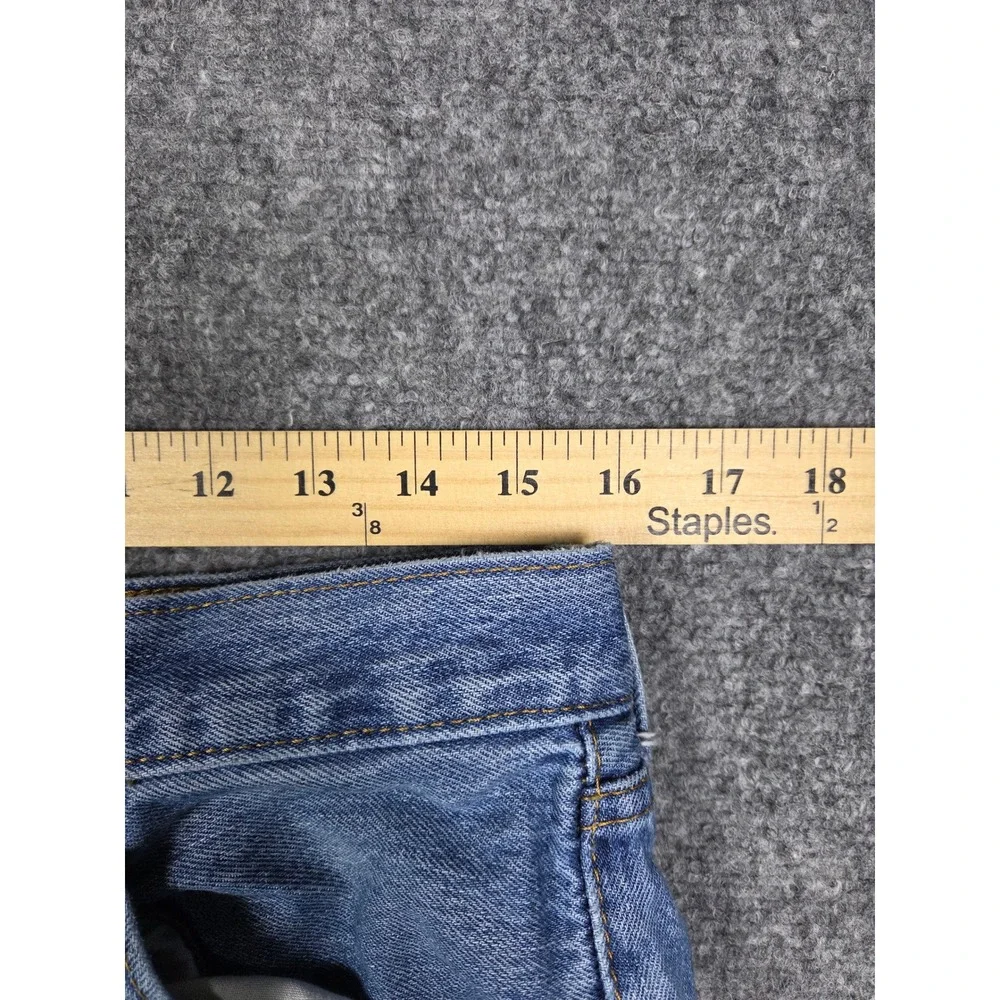 Levi's 501 Original Fit Jeans Mens 32x29 Blue Straight Leg Button Fly 00501-0193